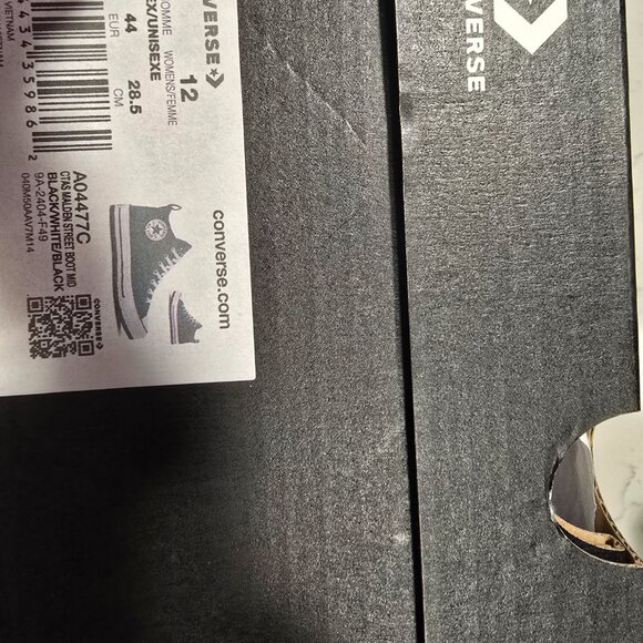 Converse Chuck Taylor All Star Malden Street Boot Mid A04477C Men's Size 10 NEW - Picture 8 of 14